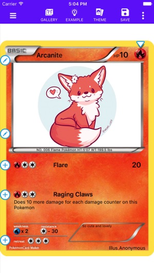 Card Maker Creator for Pokemon