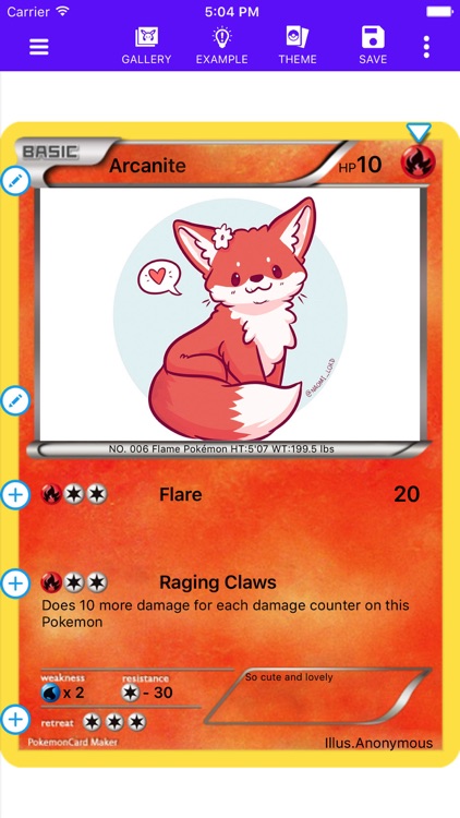 Card Maker Creator for Pokemon screenshot-0
