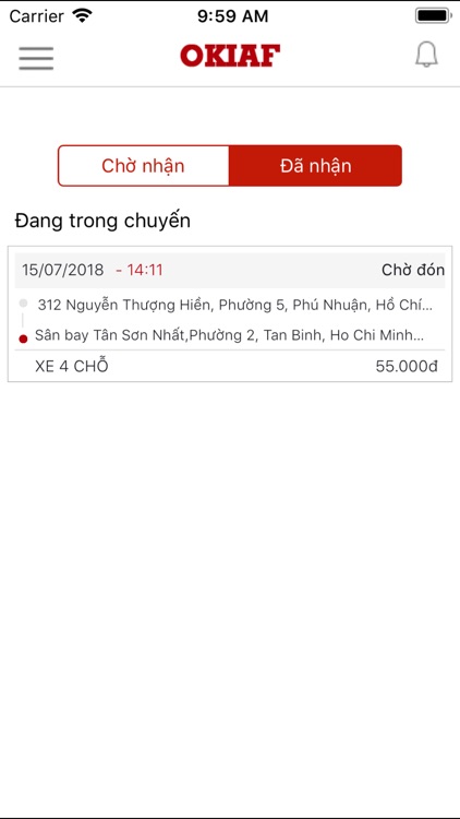 Okiaf - Tài xế