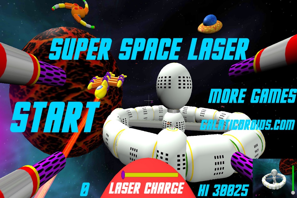 Super Space Laser screenshot 2