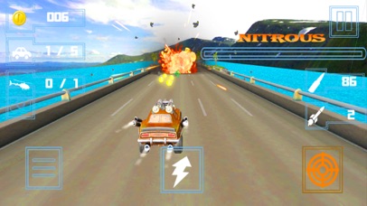Traffic Car Racing Shooter 3D screenshot 4