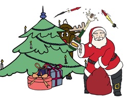 Send the coolest holiday stickers to brighten up your holidays