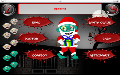 Halloween Zombie ABC Game Kids - náhled