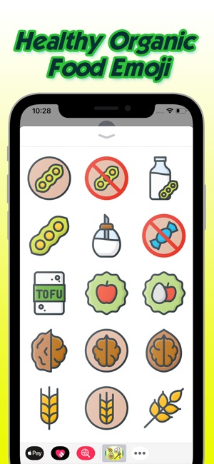 Healthy Organic Food Emoji(圖2)-速報App