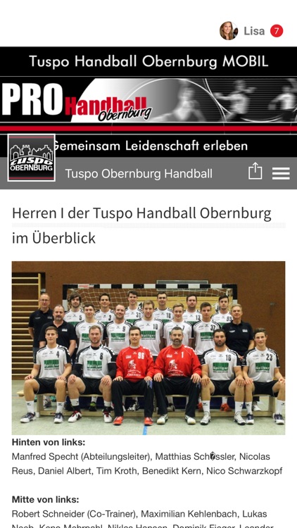 Tuspo Obernburg Handball