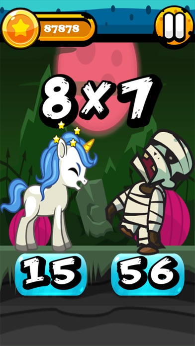 Pony VS. Zombies -  Solve Math equations screenshot 3