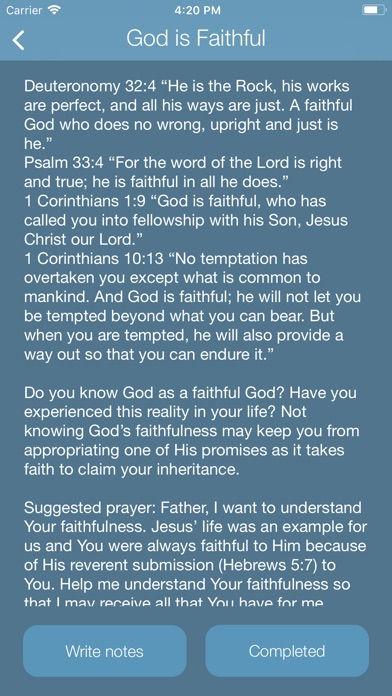 Getting to Know God screenshot 2