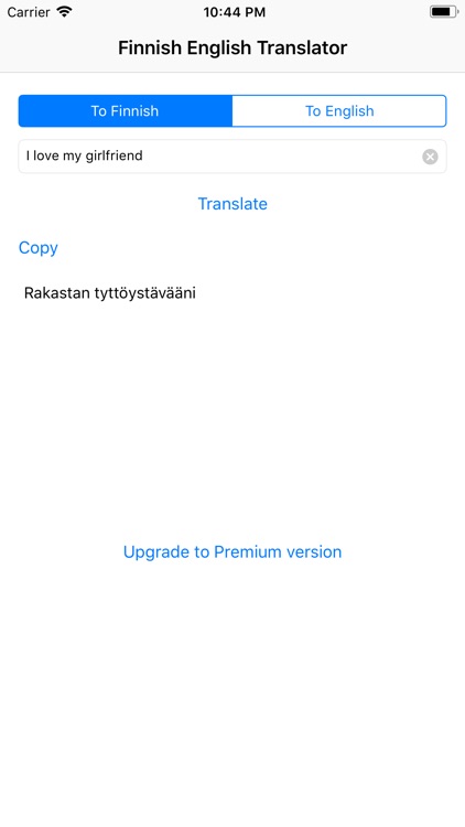 Finnish English Translator screenshot-3