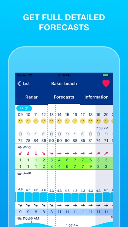 Weesurf, wave & wind forecast screenshot-3