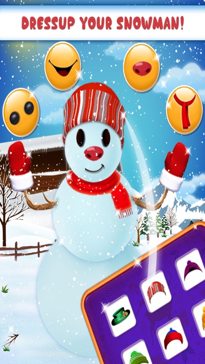 Frozen Snowman Maker Fun screenshot-3