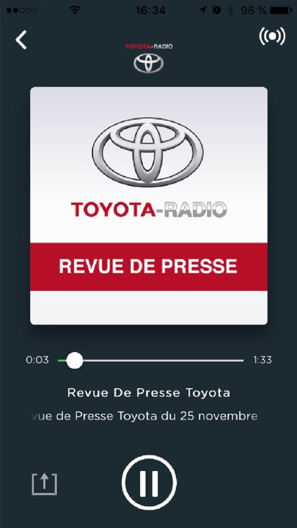 Toyota Radio