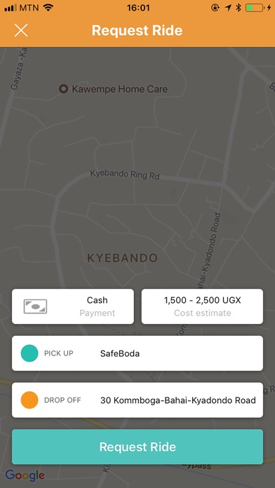 SafeBoda with SafeCar screenshot 2