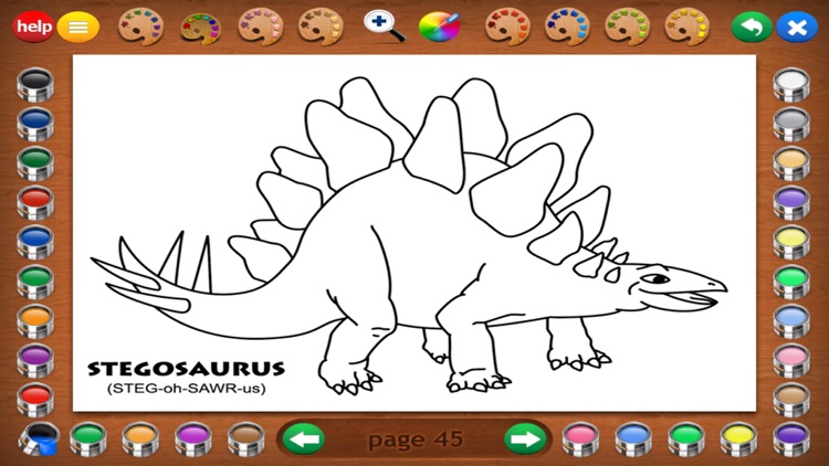 Coloring Book 2 Lite: Dinos screenshot-9