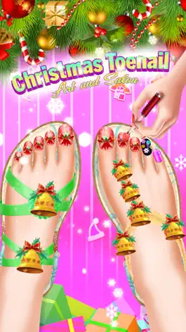 Game screenshot Christmas Toe Nailart andSalon hack