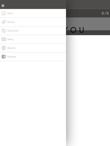 Hairport App - náhled