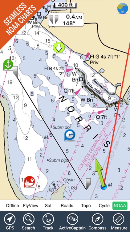 Florida fishing charts GPS screenshot-0