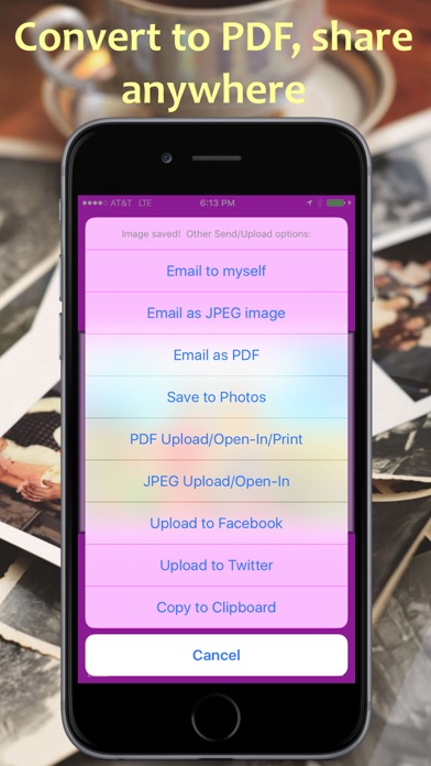 PhotoScan PDF Pro - Store your memories forever Screenshot 3