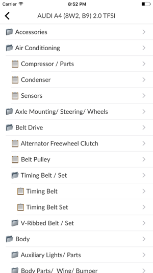 Car Parts for Audi diagrams(圖5)-速報App