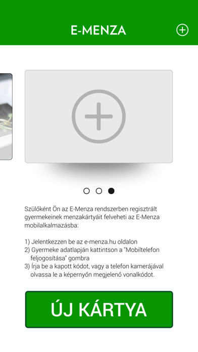 E-MENZA Mobilkártya screenshot 2