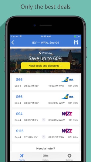 Bezviz - Cheap flights from Ukraine(圖1)-速報App