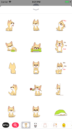 Shiba Cute Dog Stickers(圖2)-速報App