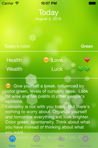 Color Horoscope - náhled