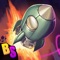 Pilot your Flop Rocket through a 5 kilometer cave filled with dragon-like Spaceducks, enormous rock-worms, and other space-time anomalies as you try to prevent an underfunded space program from going bust