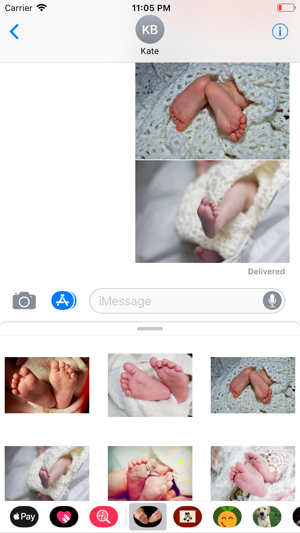 Baby Feet Sticker Pack(圖4)-速報App