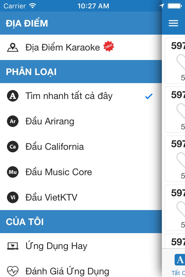 Karaoke List Vietnam screenshot 2