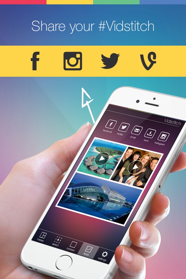 Vidstitch Frames for Instagram screenshot 4