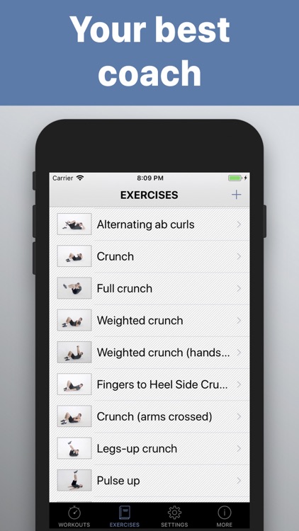 Abs workout pro - wod training screenshot-4