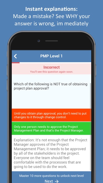 PMP® Practice Test screenshot 2