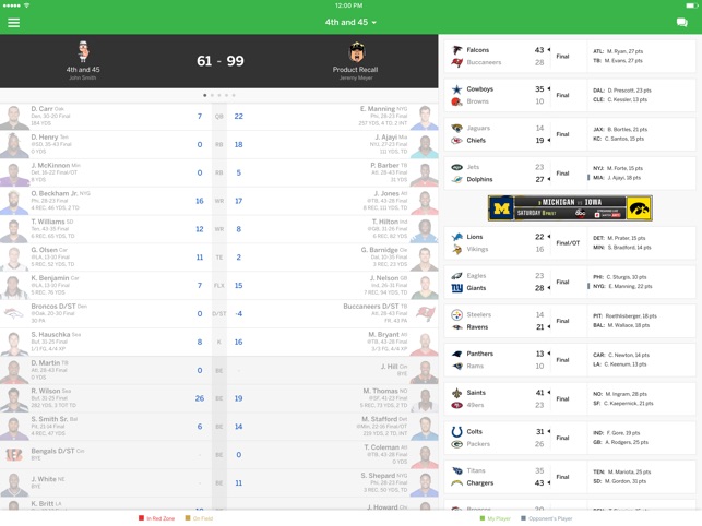 espn fantasy sports on the app store