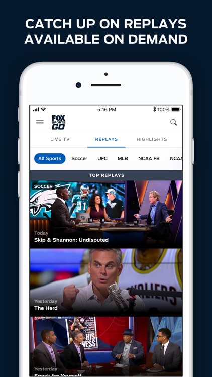 FOX Sports GO: Watch Live screenshot-3