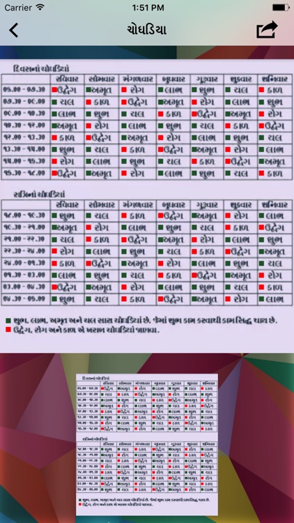 Gujarati Calendar 2017 to 2020