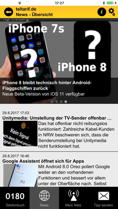 teltarif.de screenshot 2