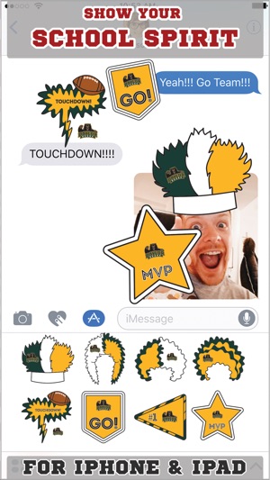 Baylor Bears Stickers for iMessage(圖1)-速報App