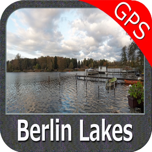 Berlin Lakes GPS fishing chart offline kml gpx icon