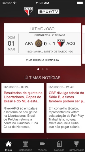 Atlético-GO  SporTV(圖3)-速報App