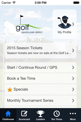 Peoria Park District Golf screenshot 2