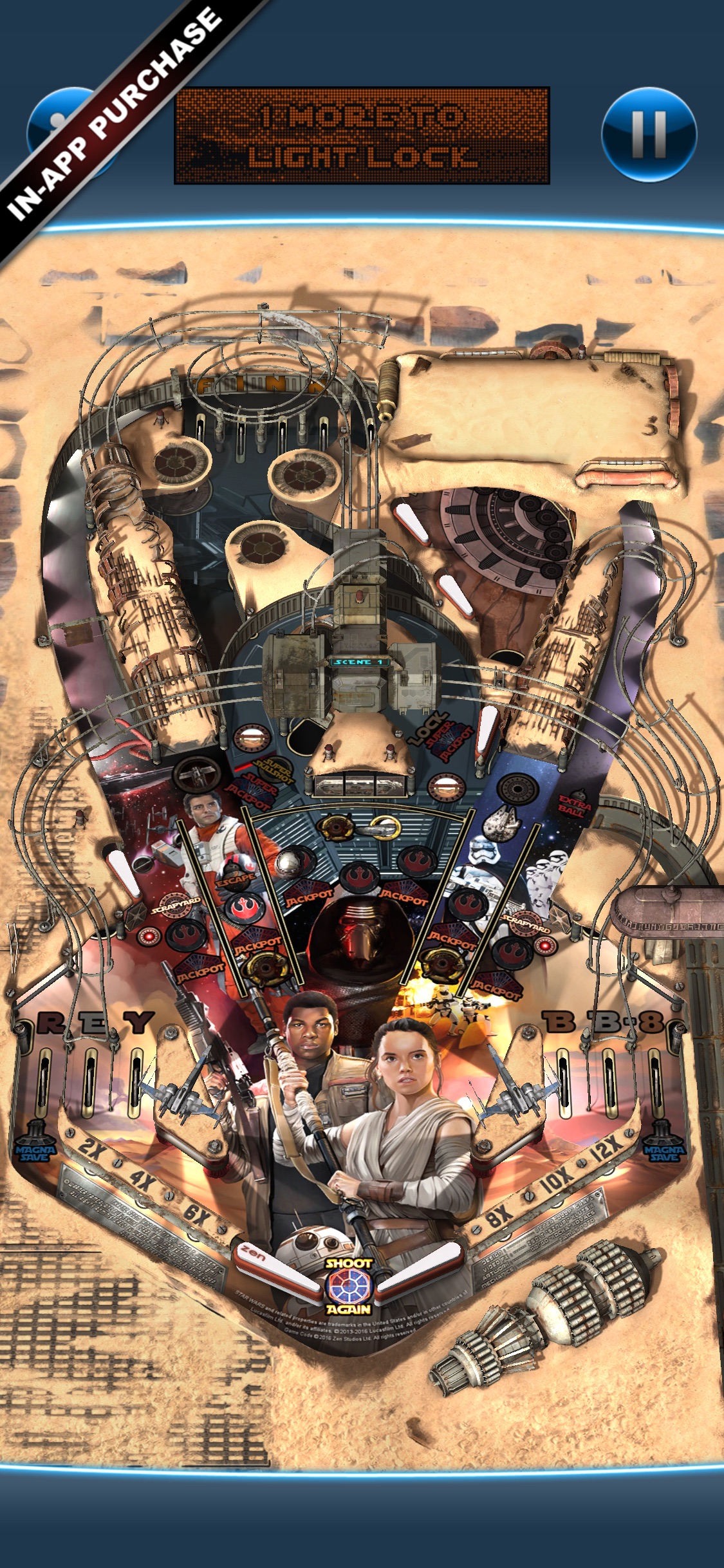 Screenshot do app Star Wars™ Pinball 7