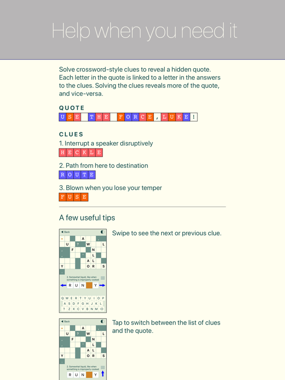 Crostics By John Blackburn Ios United States Searchman App Data Information