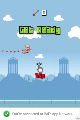 Baby Cupid - A Flappy Game screenshot 3