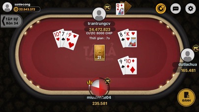 Cổng game đánh bài Thập Thành 1.1 IOS -