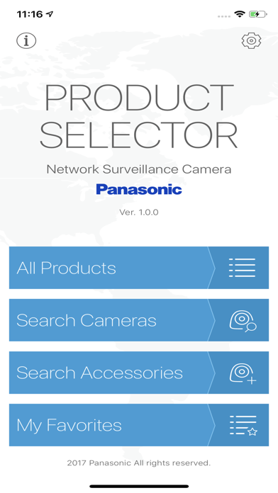 How to cancel & delete Panasonic Product Selector from iphone & ipad 1