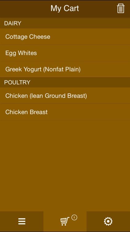 Protein Diet Grocery List screenshot-3