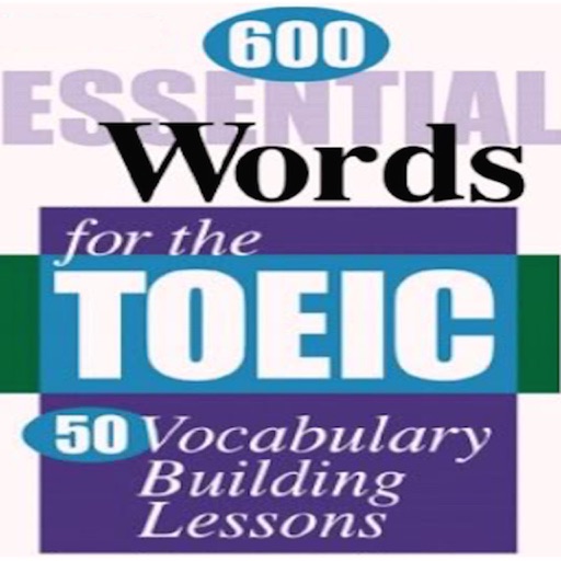 600 từ vựng Toeic cơ bản-Ôn thi Tiếng Anh hiệu quả iOS App