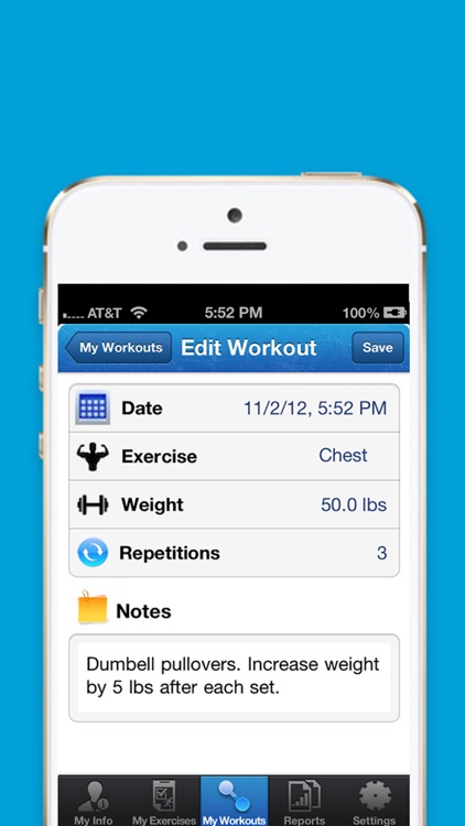 iExercise Journal screenshot-3