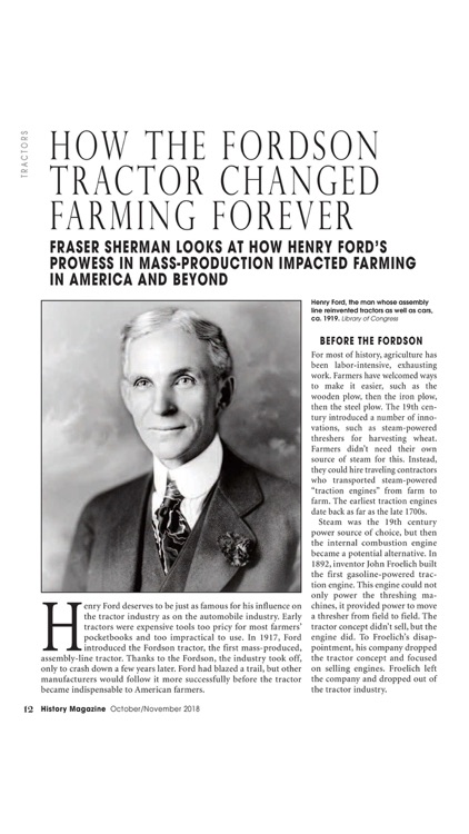 HISTORY MAGAZINE