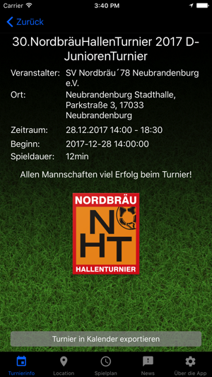 Nordbräu Hallen Turnier(圖1)-速報App